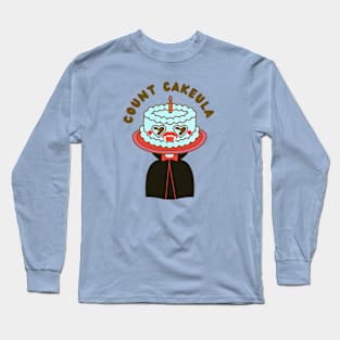 Chocolate Count Cakeula Long Sleeve T-Shirt